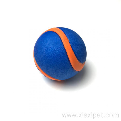 Rubber Bouncy Bite Ball Pet Squeaky Chew Toy